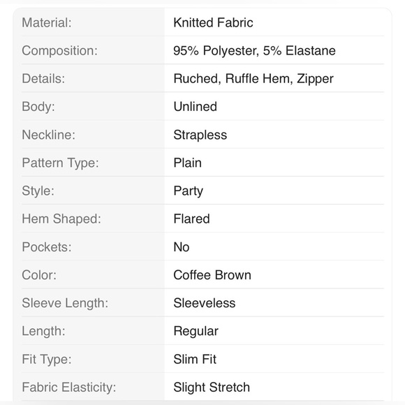 SHEIN SXY Plus Crocodile Embossed Peplum Tube Top - Picture 7 of 8